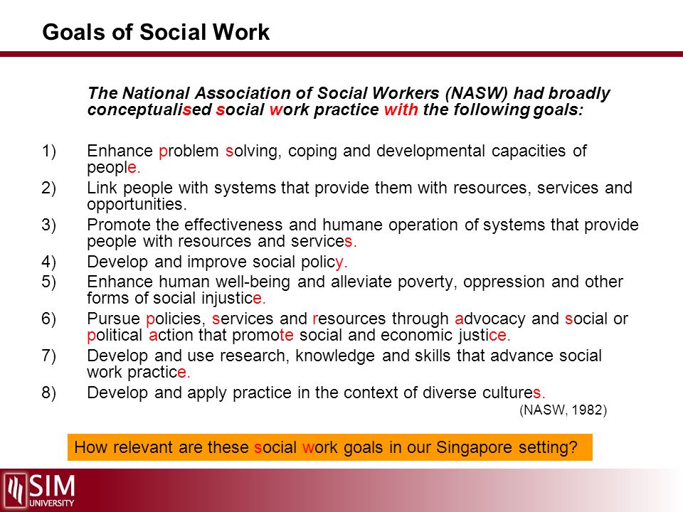 Social worker in singapore